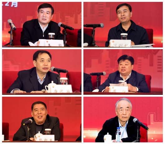 王毅、刘建辉、唐代治、周松、甄新生、李玉超等领导专家发言 